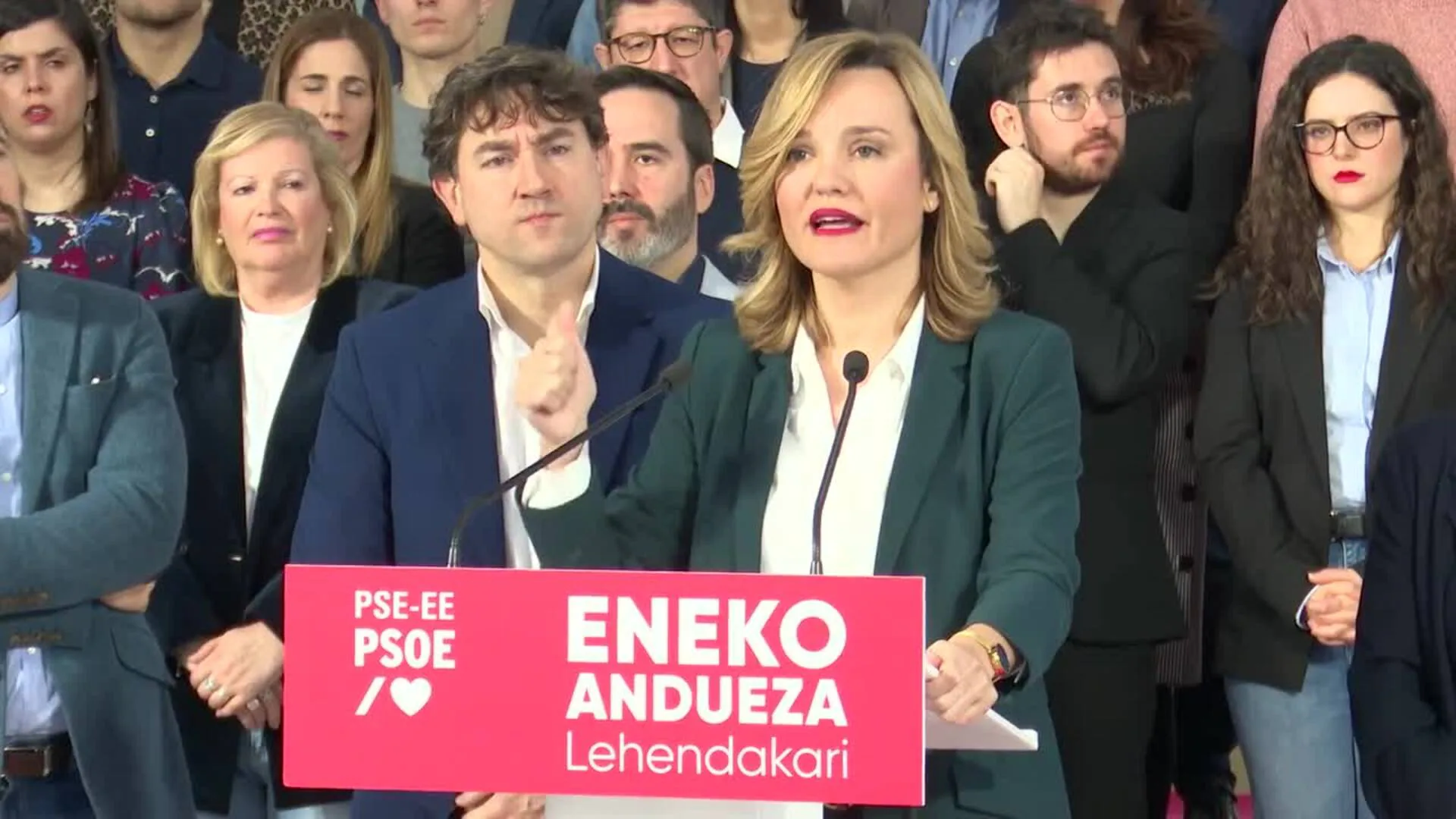 Alegría asegura que el PSOE tiene "tolerancia cero" ante los corruptos "sean quienes sean"