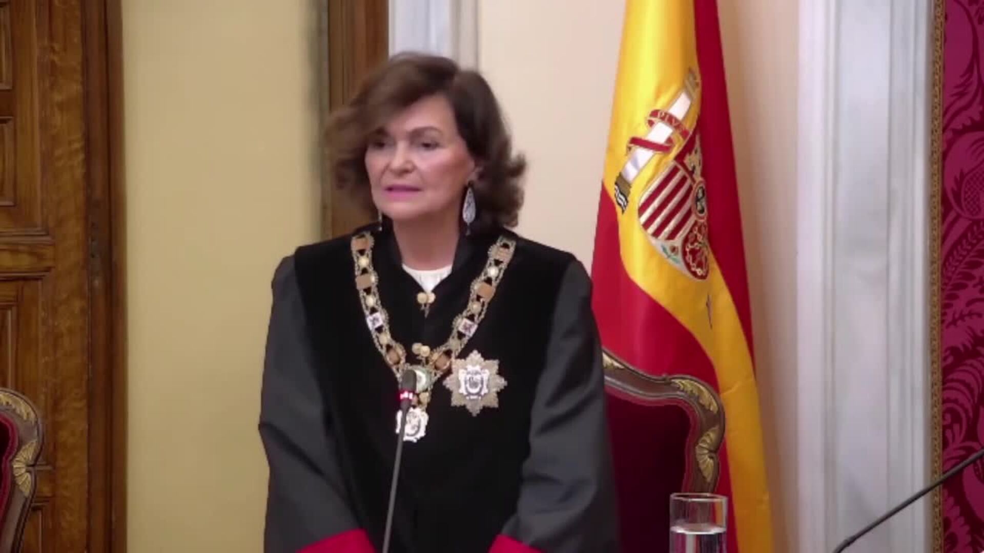 Carmen Calvo toma posesión como presidenta del Consejo de Estado