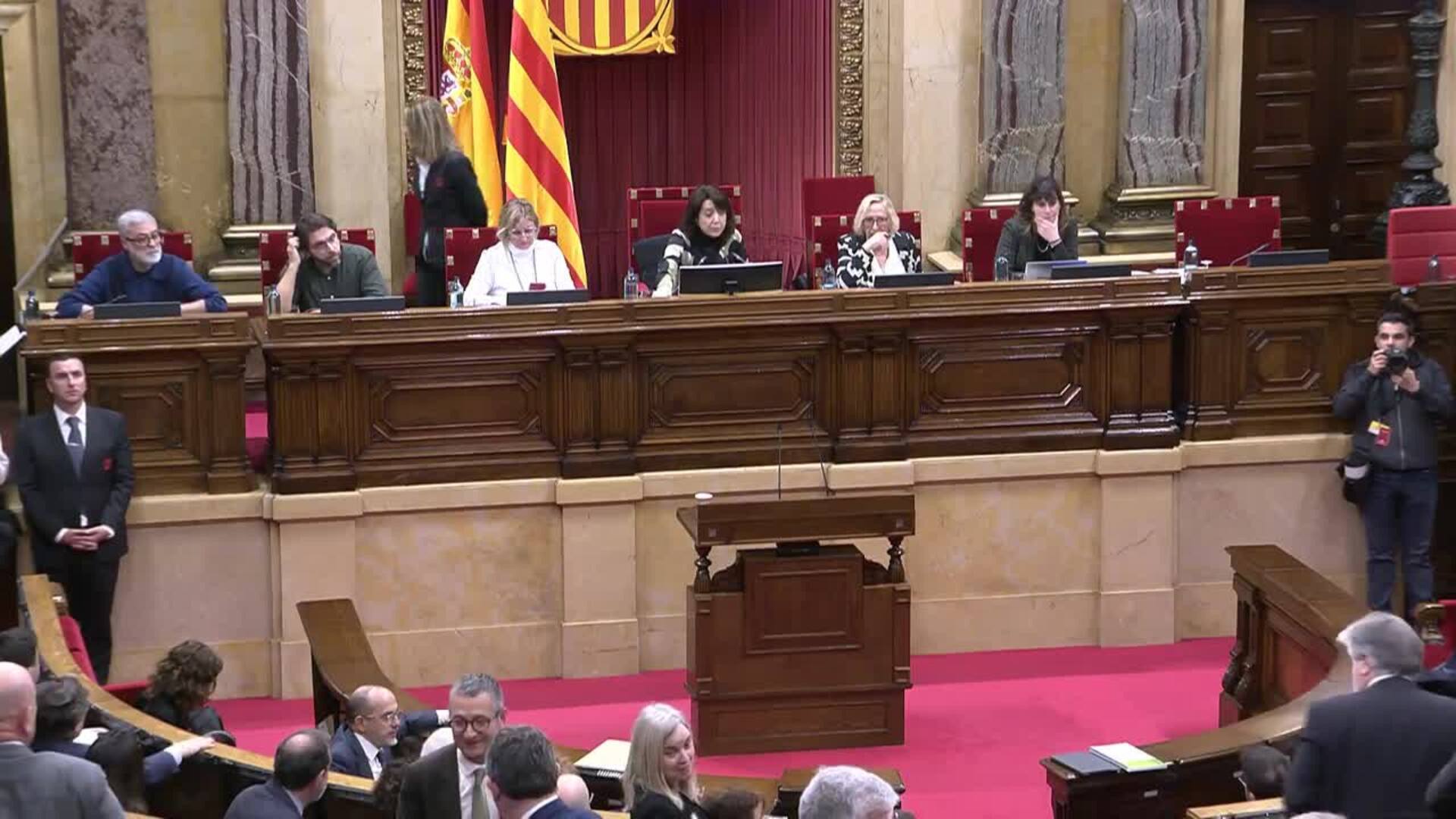 El Parlament votará a las 15.30 horas las enmiendas a la totalidad a los Presupuestos 2024