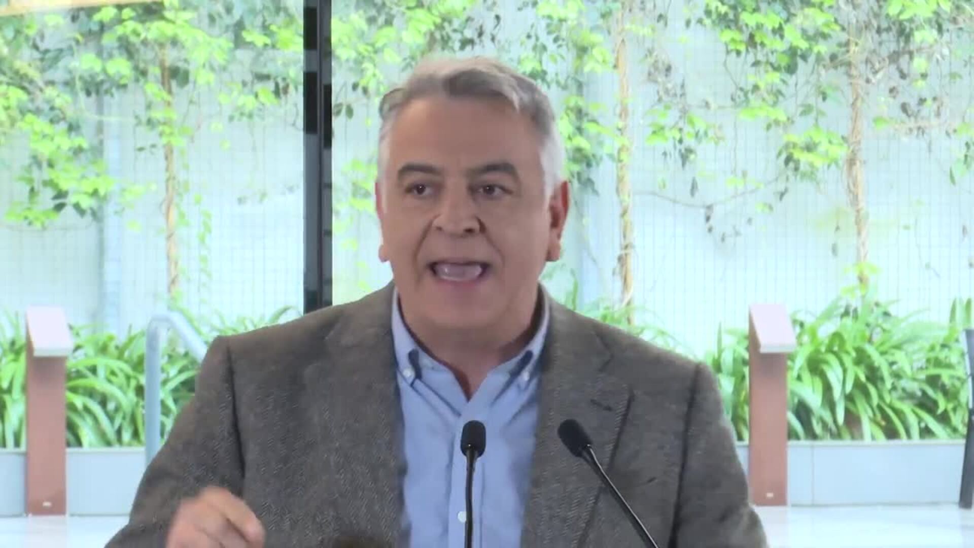 De Andrés tacha de hipócrita a Andueza y dice que Sánchez "gobierna por la cobardía" de Bildu