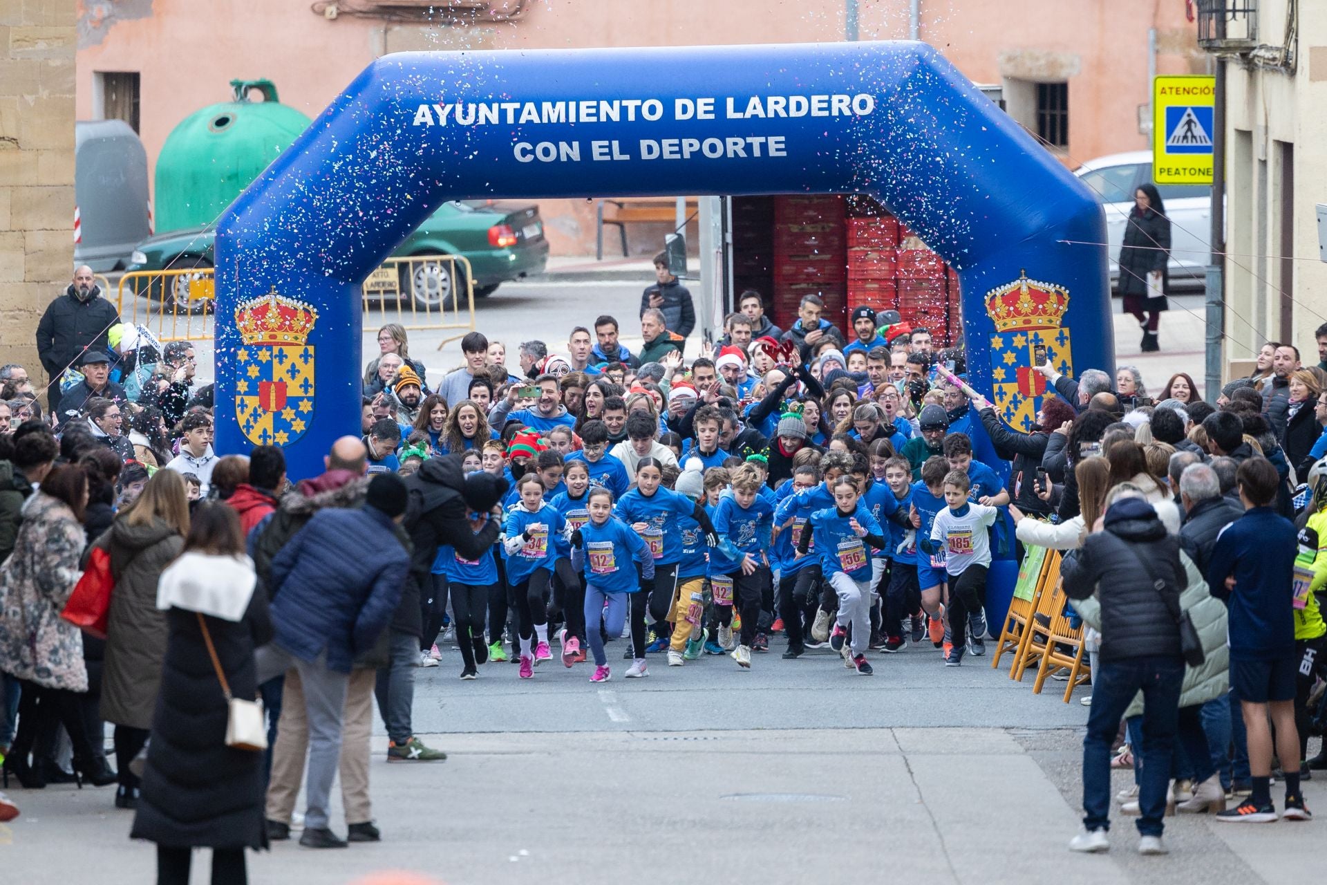 Las imágenes de la San Silvestre de Lardero