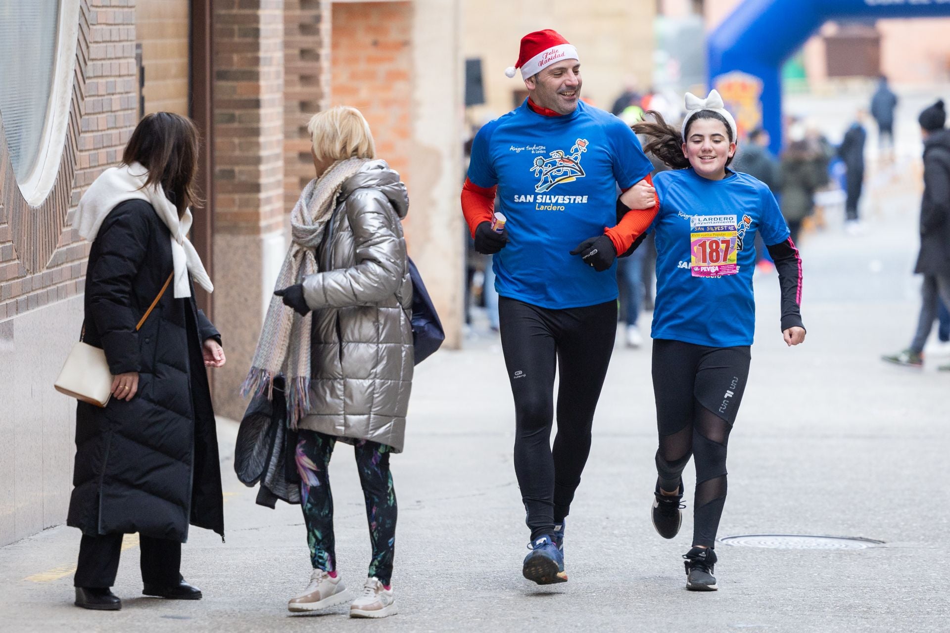 Las imágenes de la San Silvestre de Lardero