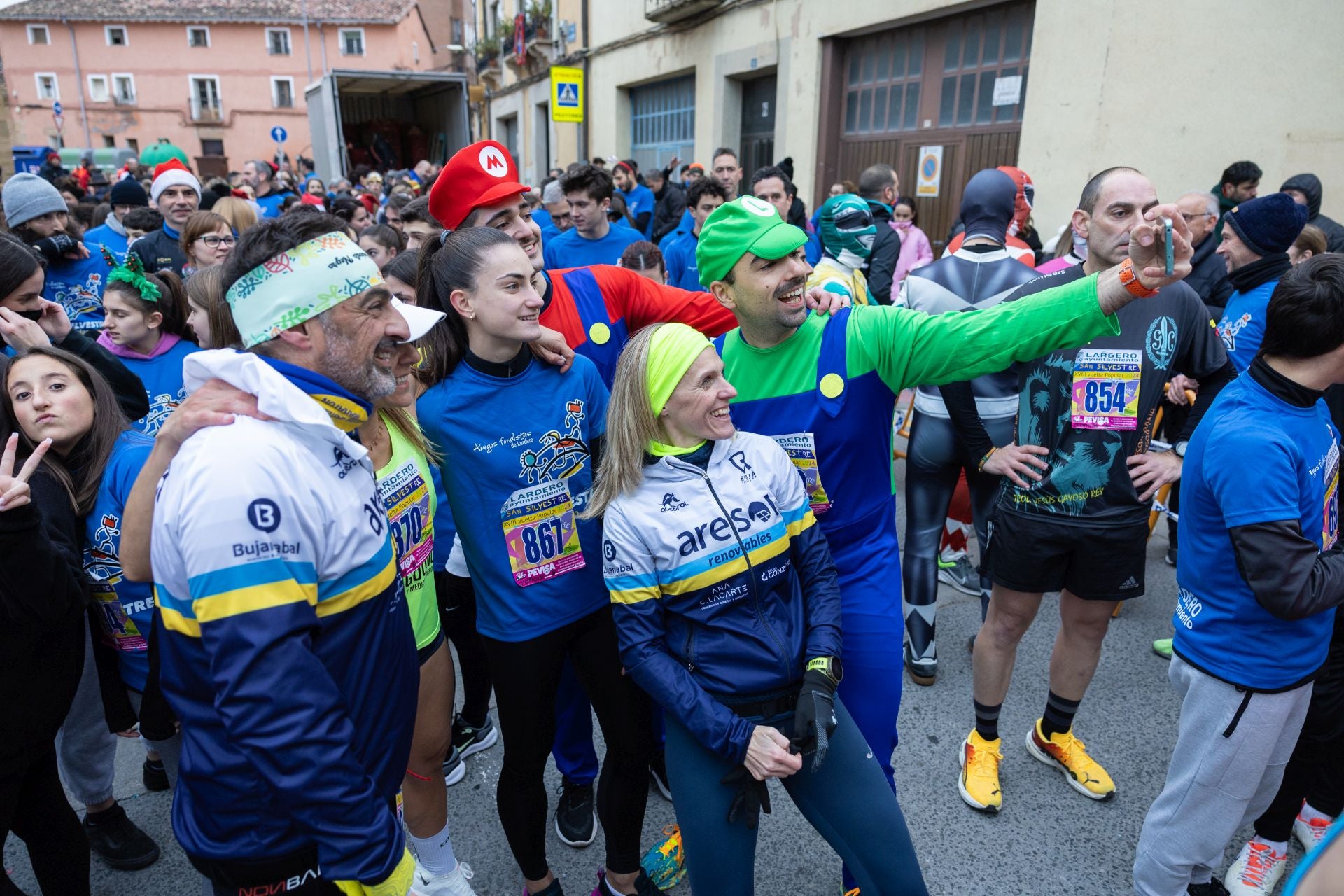 Las imágenes de la San Silvestre de Lardero
