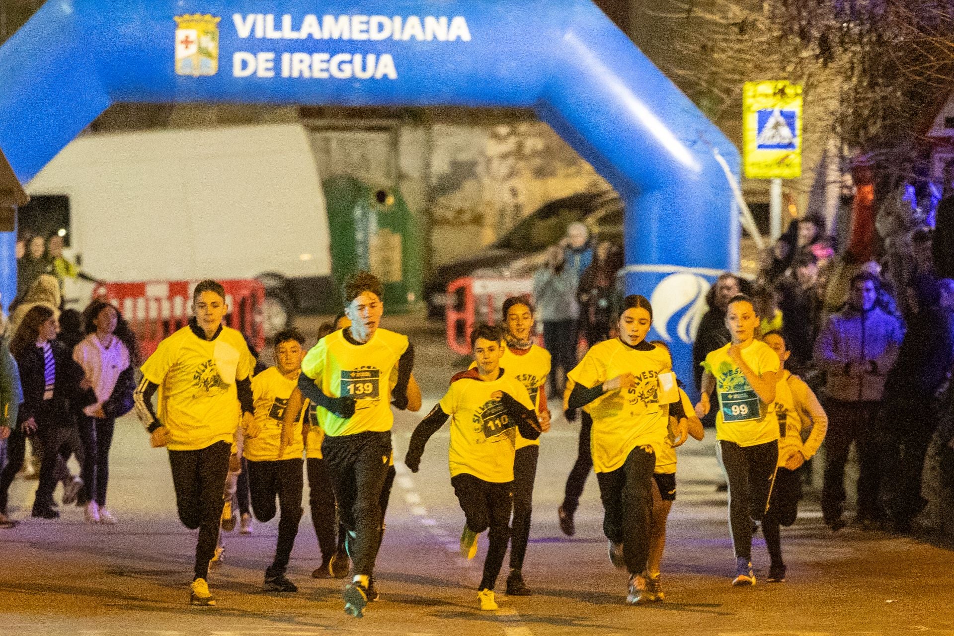 Las imágenes de la San Silvestre de Villamediana