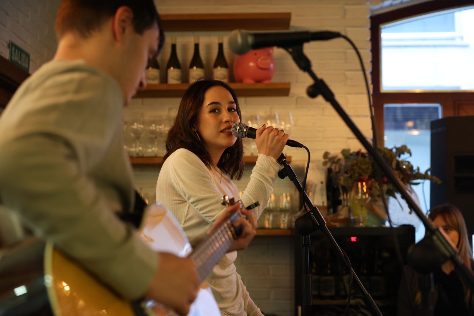 Yarea en el Matinal con Estrella de Wine Fandango