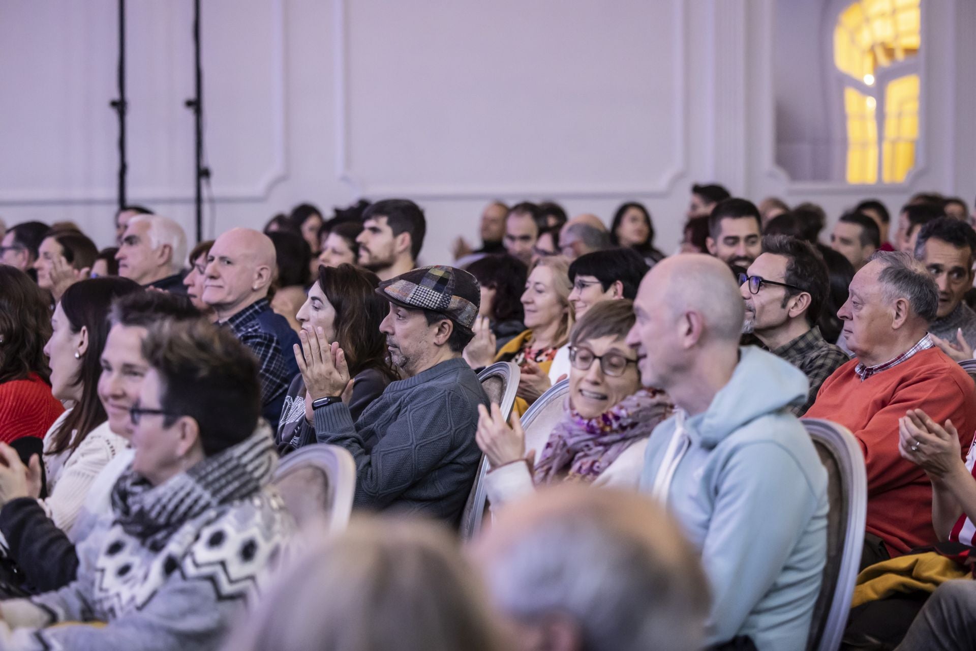 Guada, en el Café Cantante