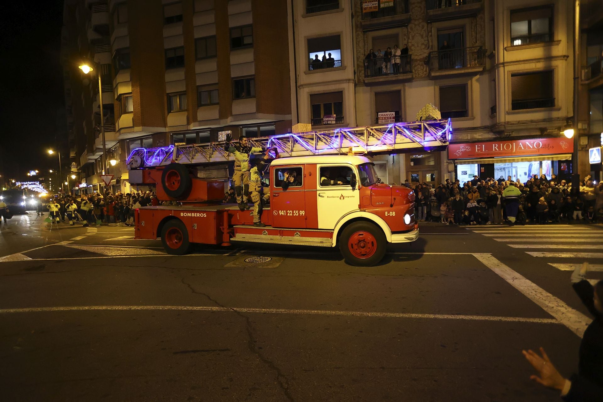 Las imágenes de la cabalgata por las calles de Logroño