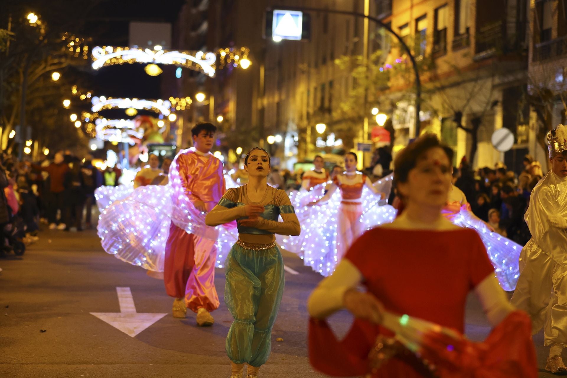 Las imágenes de la cabalgata por las calles de Logroño