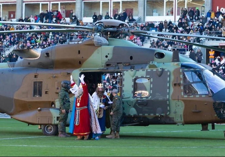 En directo, la llegada de los Reyes Magos a Las Gaunas