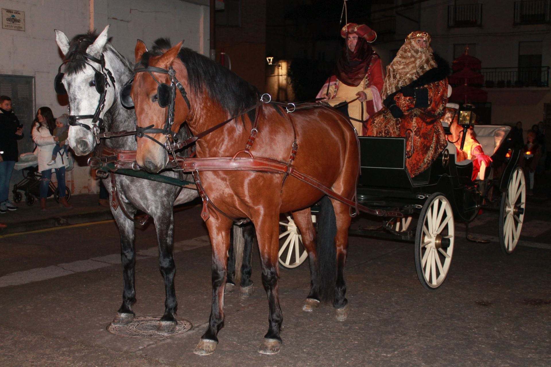 Los Reyes Magos llegan a Nájera