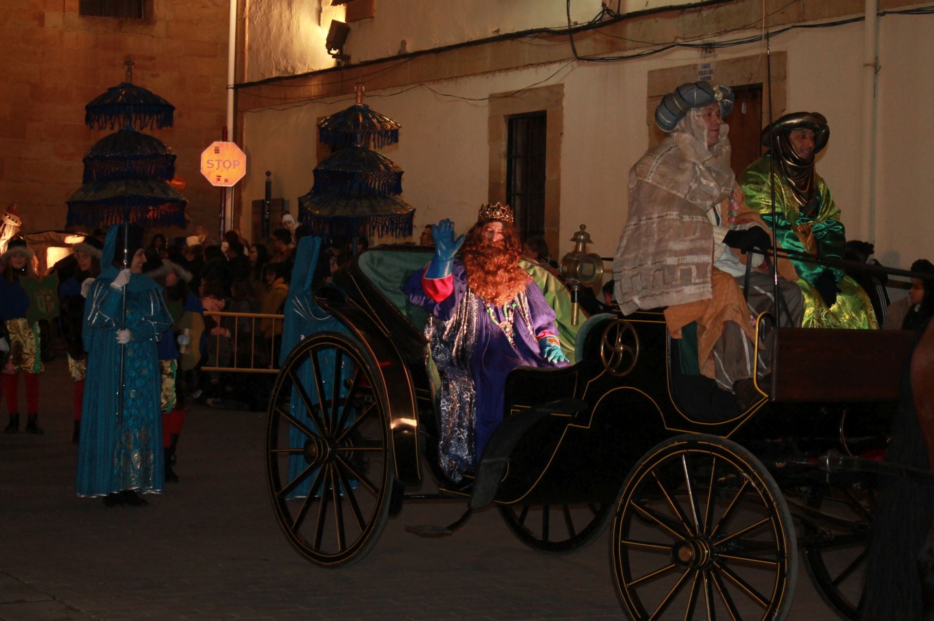 Los Reyes Magos llegan a Nájera