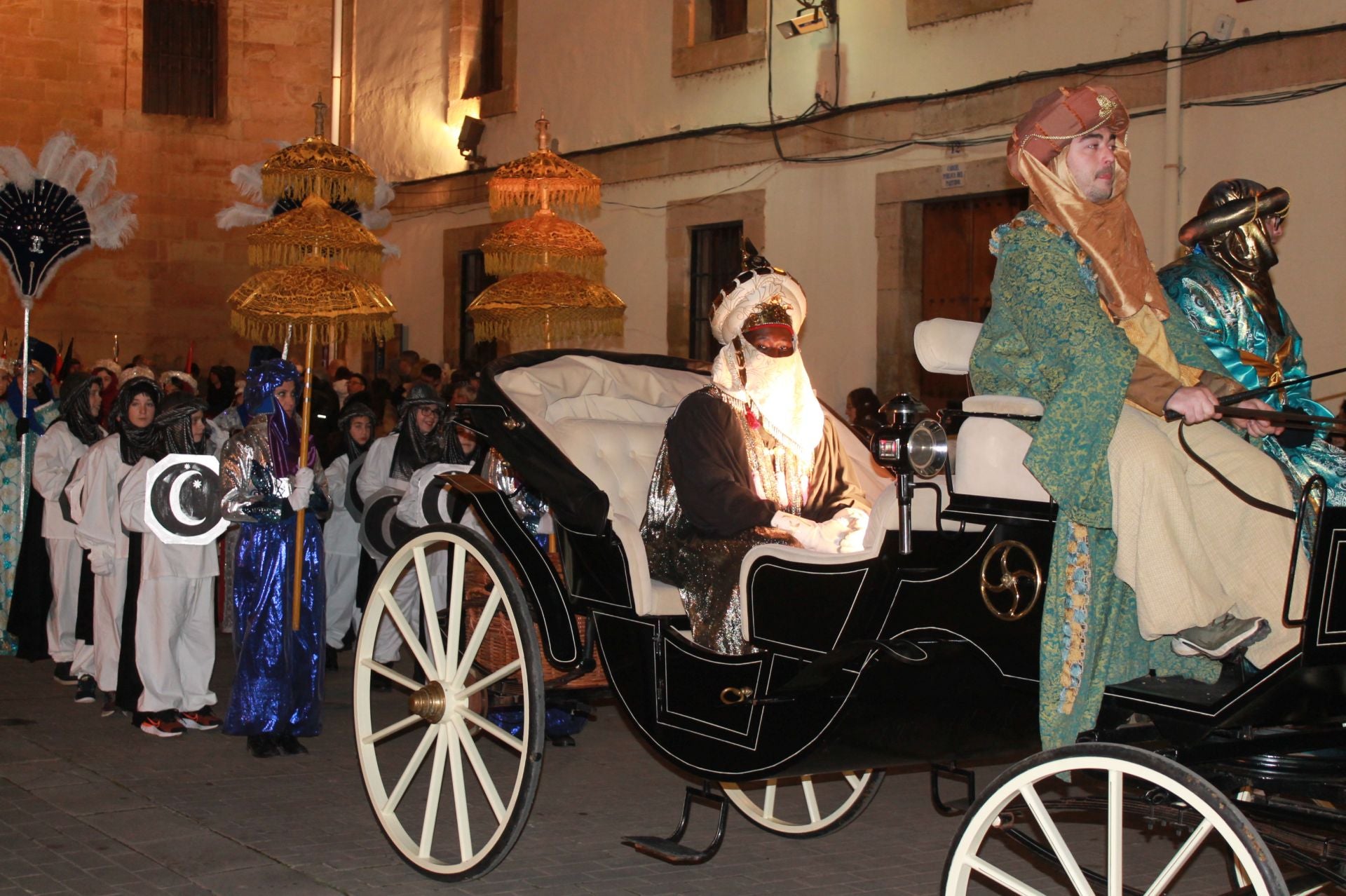 Los Reyes Magos llegan a Nájera