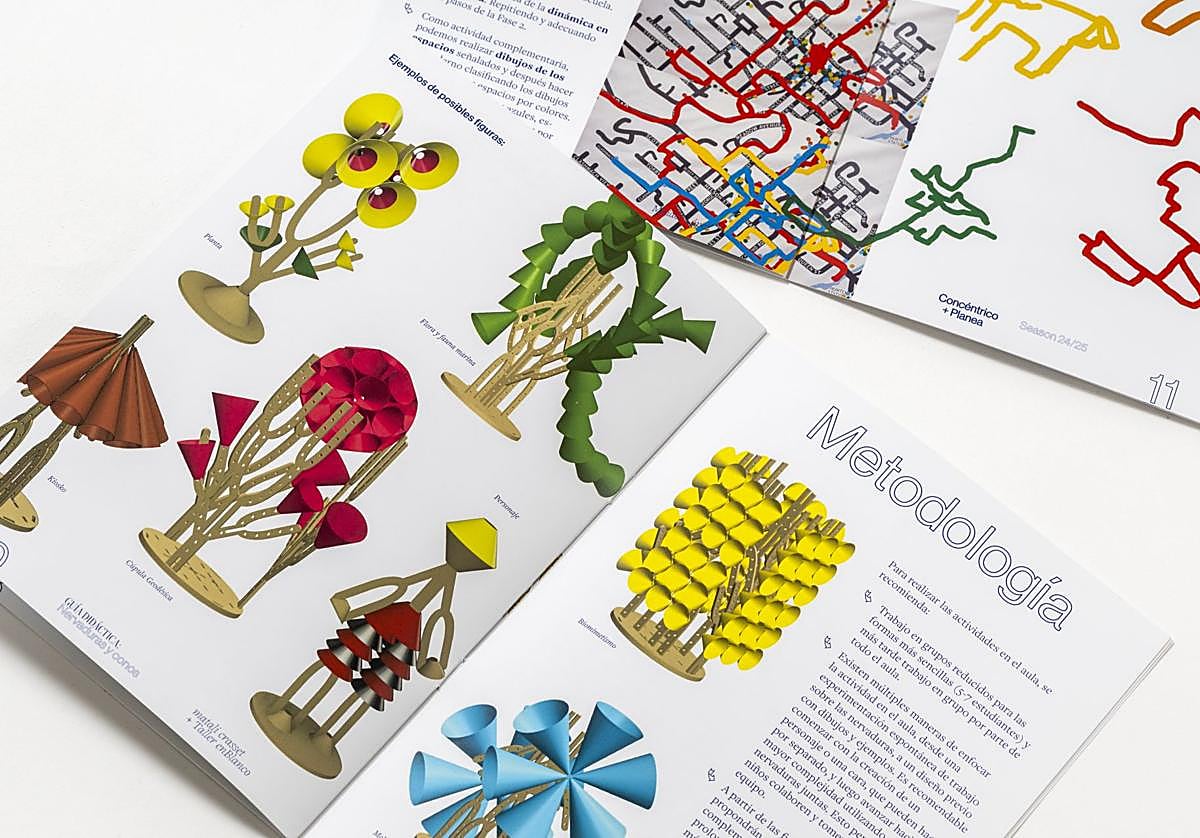 Guías didácticas de los proyectos de Matali Crasset y Maider López para los alumnos riojanos.