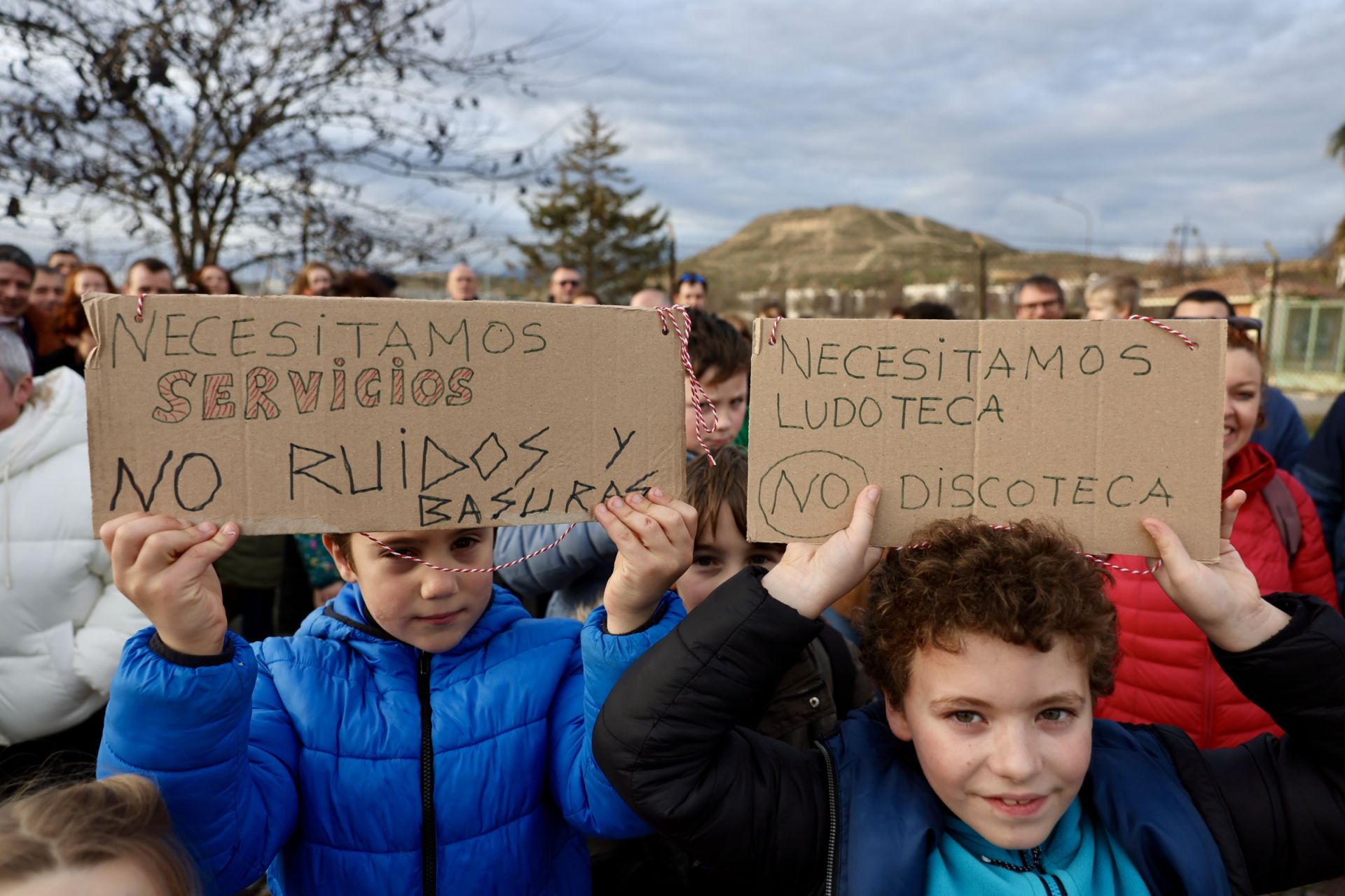 Los vecinos del Campillo muestran su rechazo al espacio para macroconciertos