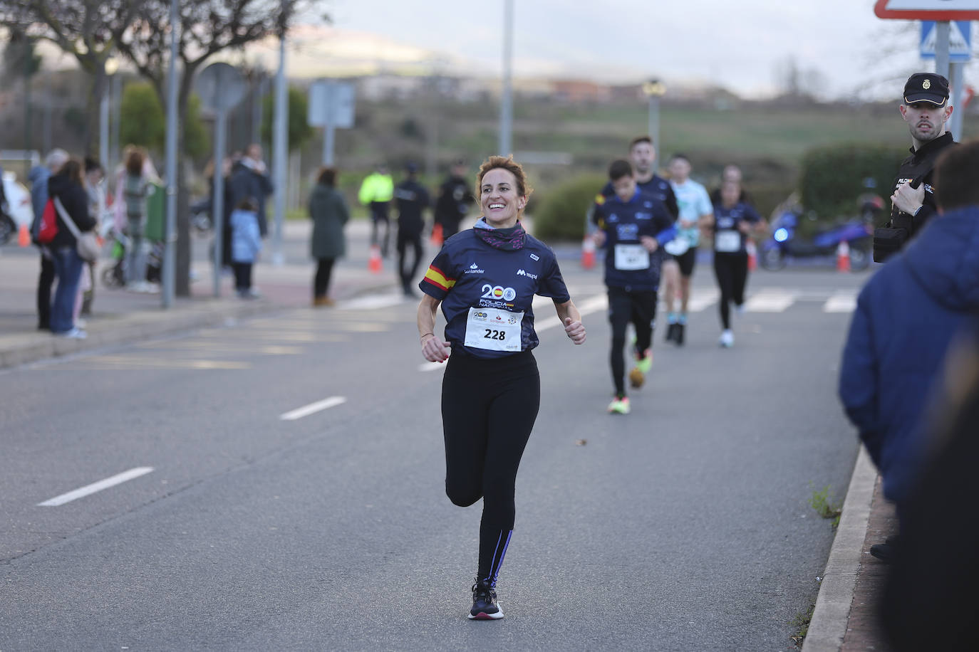 La carrera solidaria de la Policía Nacional en Logroño, en imágenes