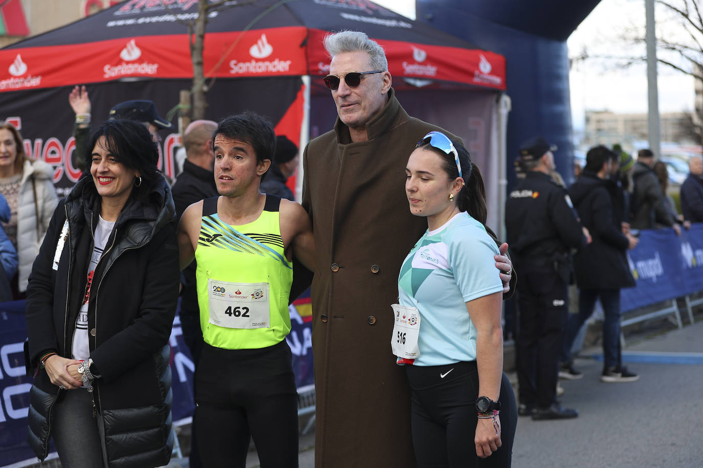 La carrera solidaria de la Policía Nacional en Logroño, en imágenes