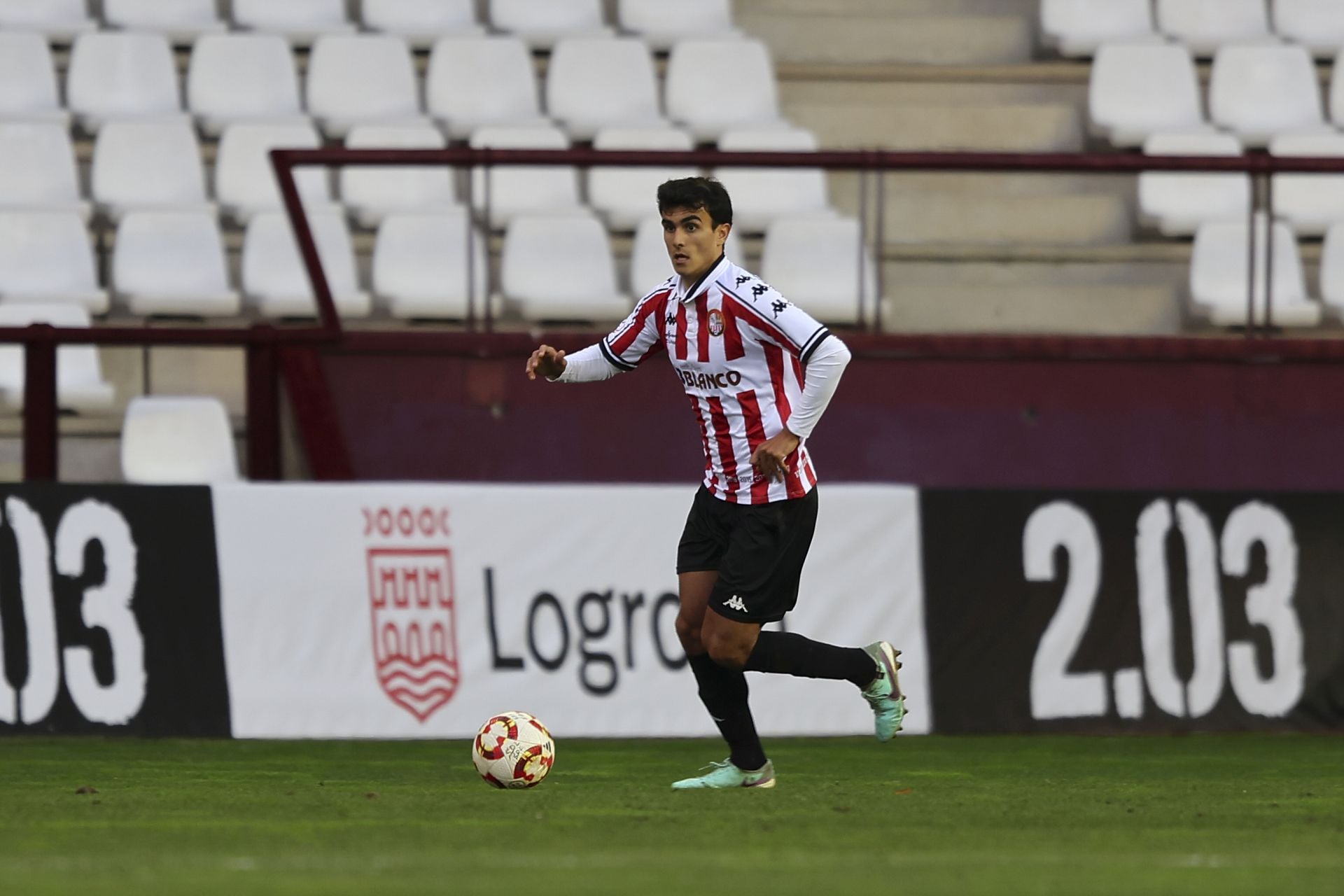 El partido entre SD Logroñés y Calahorra