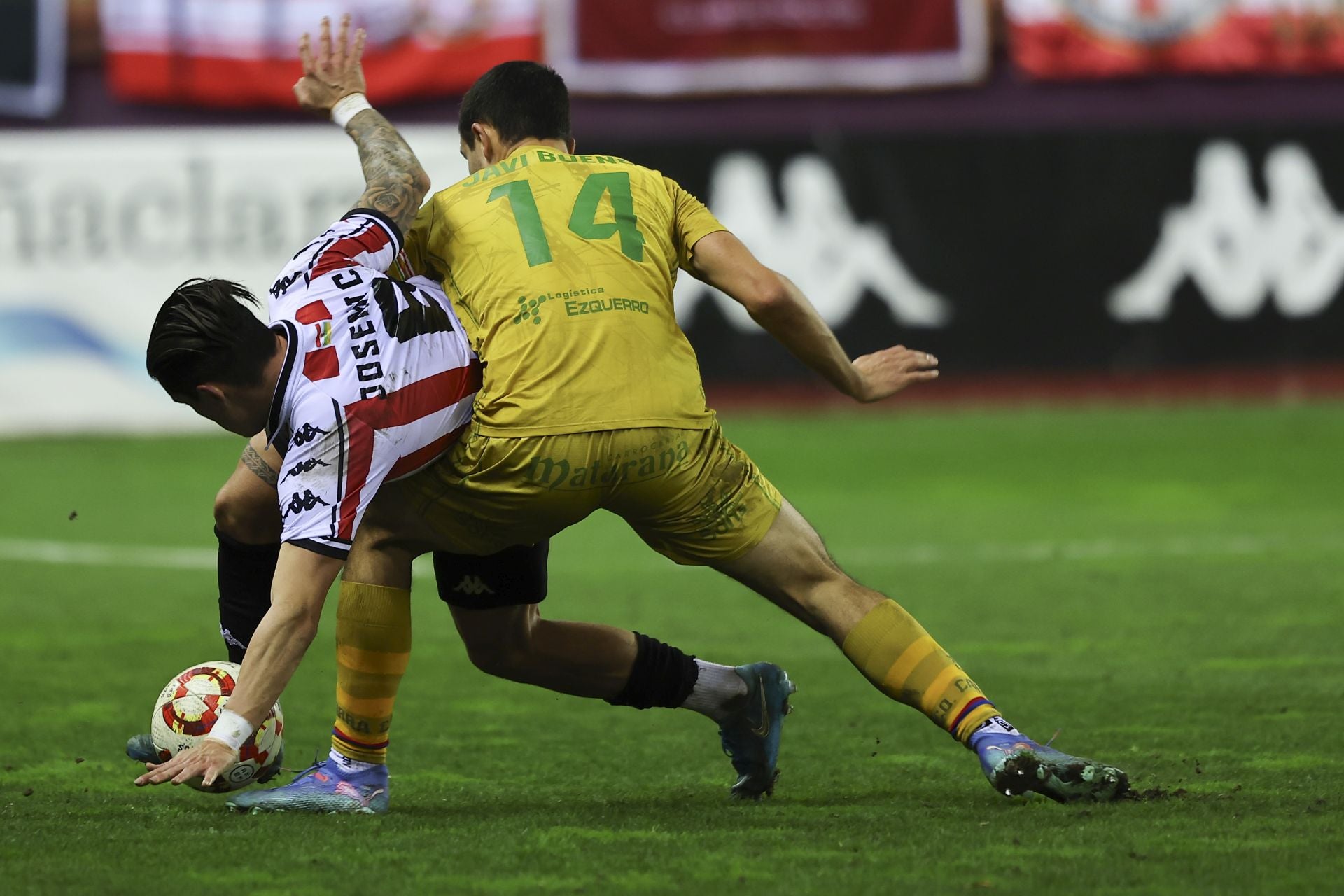 El partido entre SD Logroñés y Calahorra