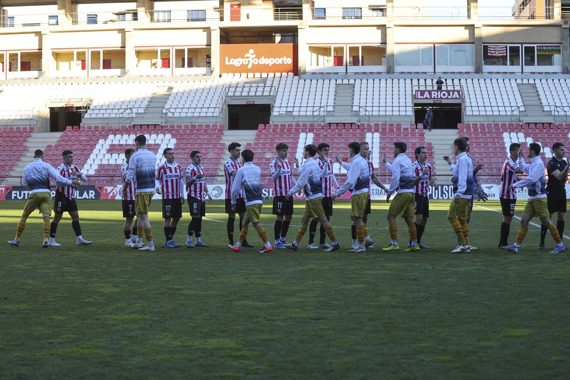 El partido entre SD Logroñés y Calahorra