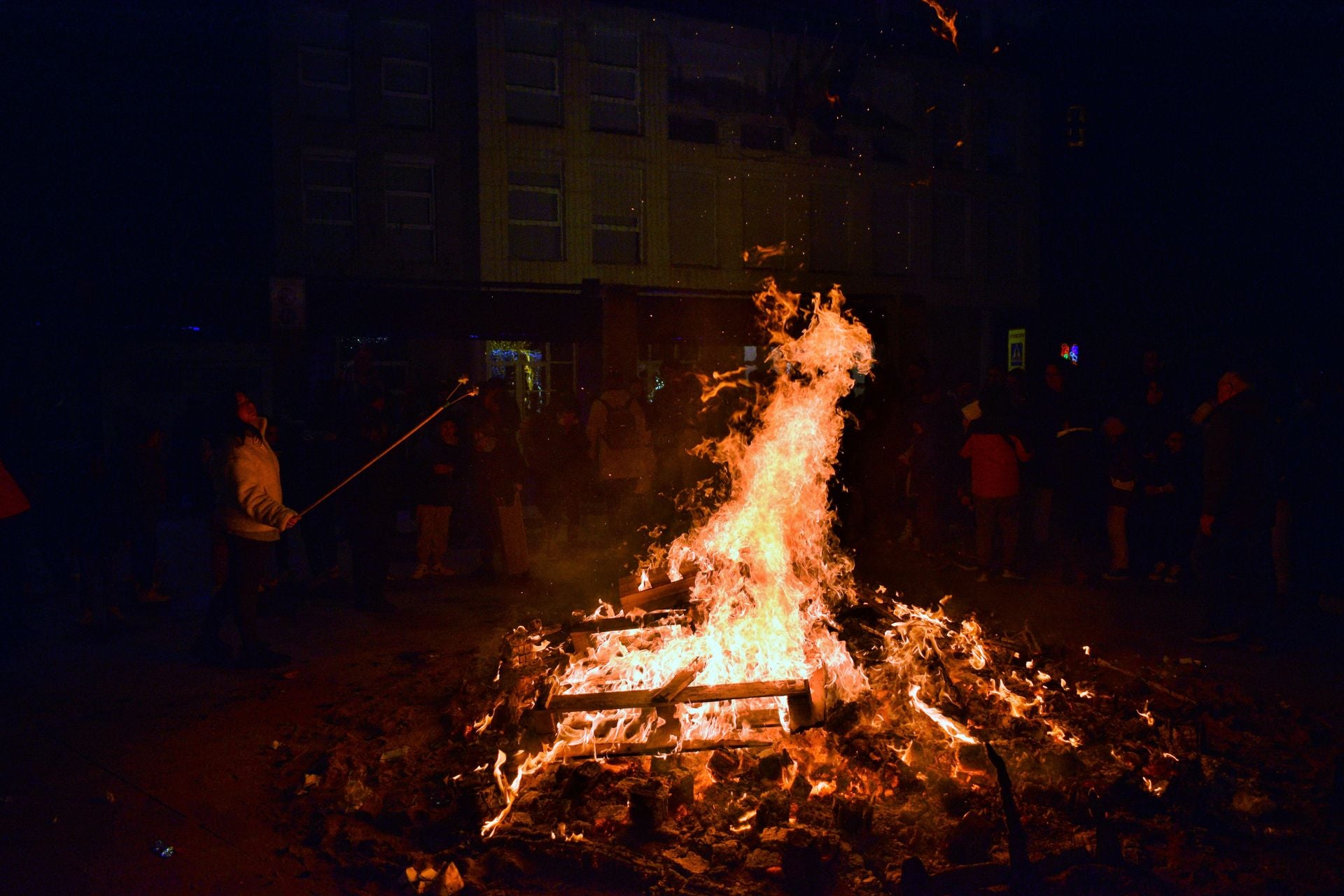 Las tradicionales márcharas de San Antón, en imágenes