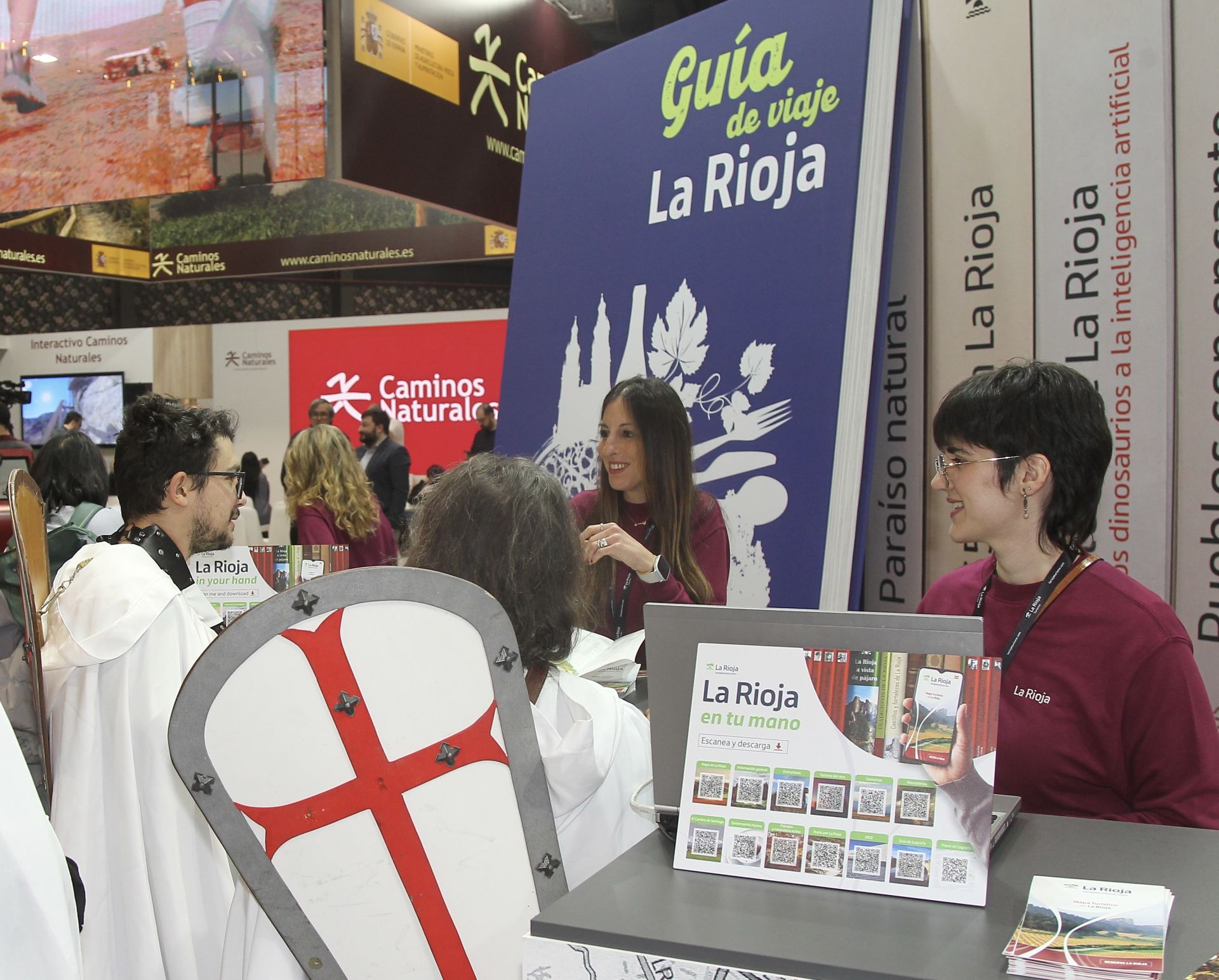 Logroño se promociona en Fitur