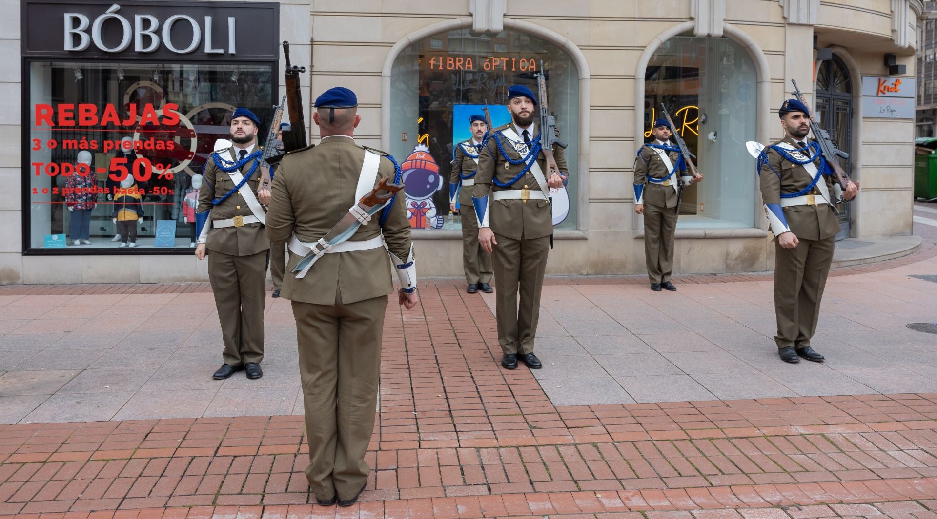 El Bhelma III desfila en Logroño