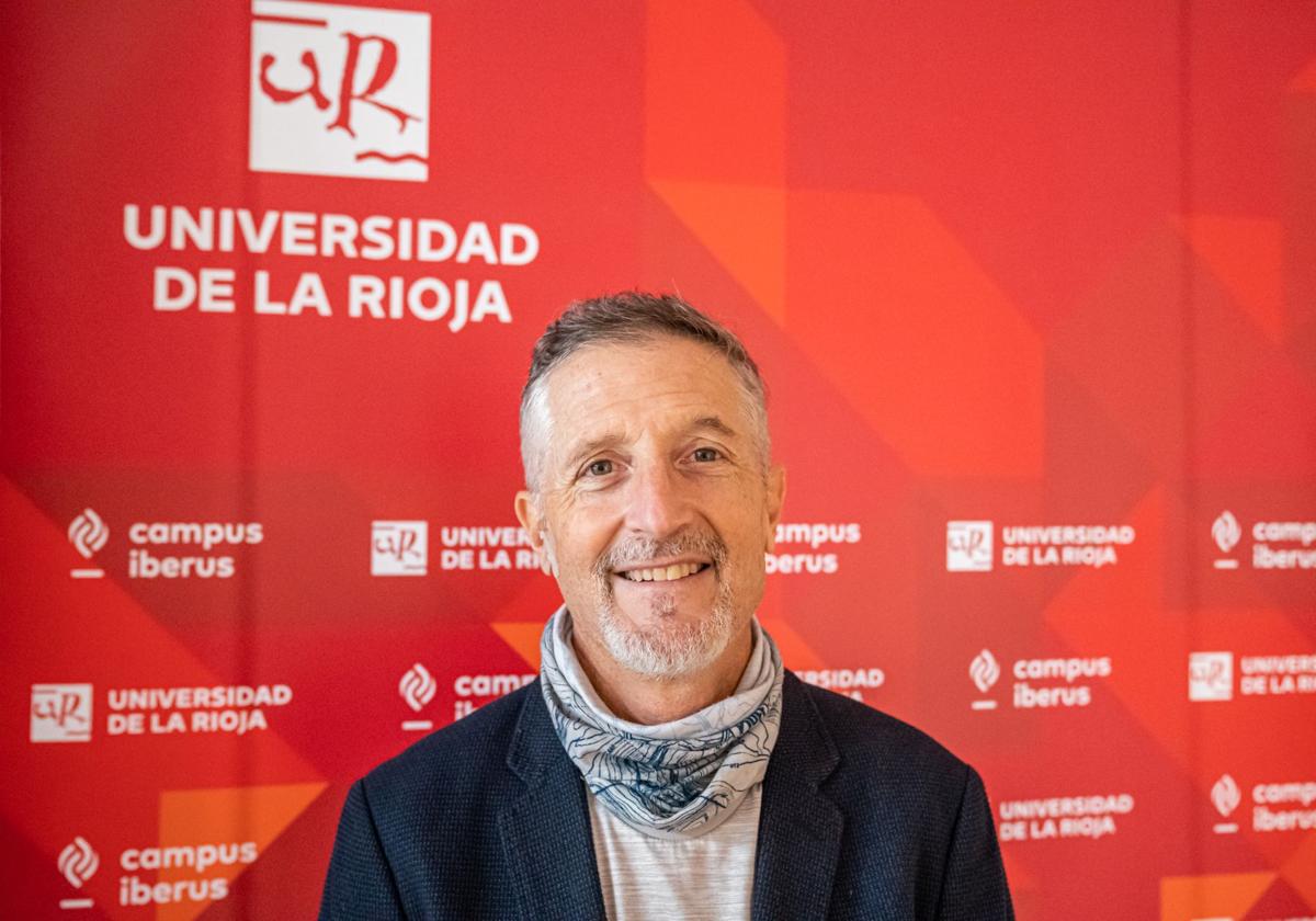 Fernando Valladares, en una visita anterior a la Universidad de La Rioja.