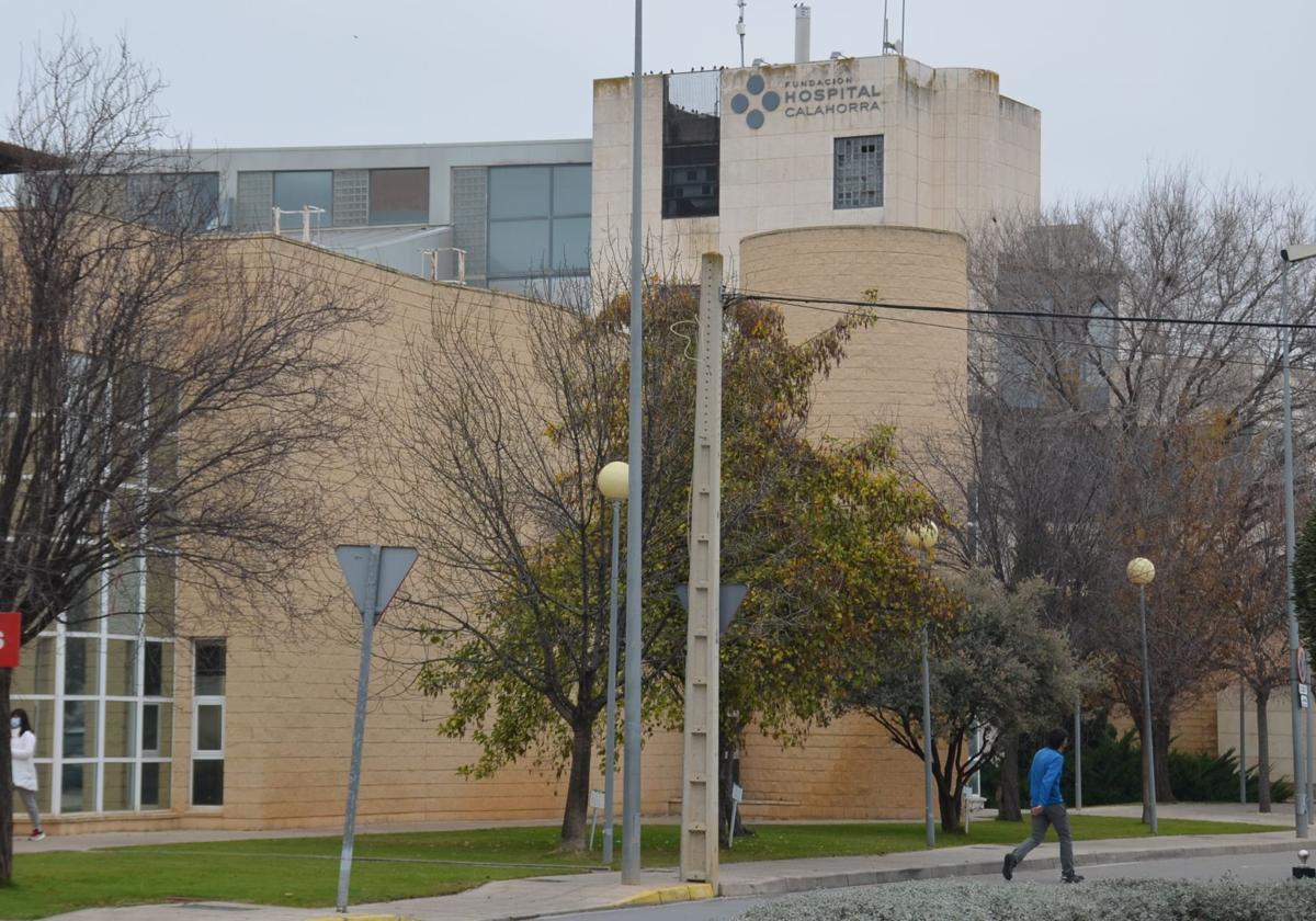 Exterior de las instalaciones del Hospital de Calahorra.