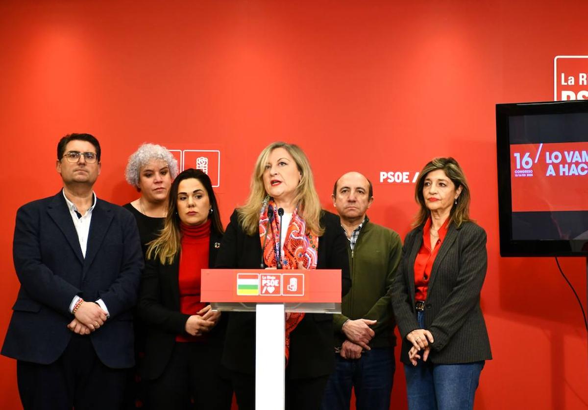 Presentación del Congreso Regional del PSOE riojano.