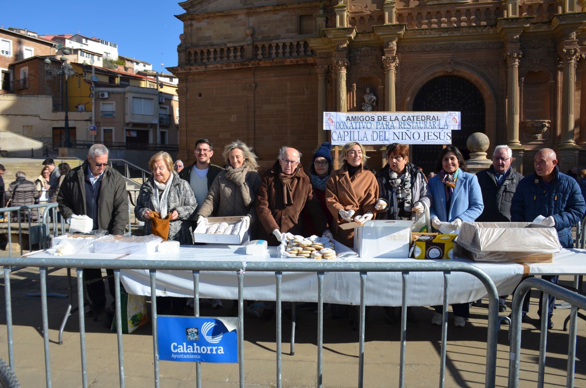 La tradicional bendición de roscos de San Blas