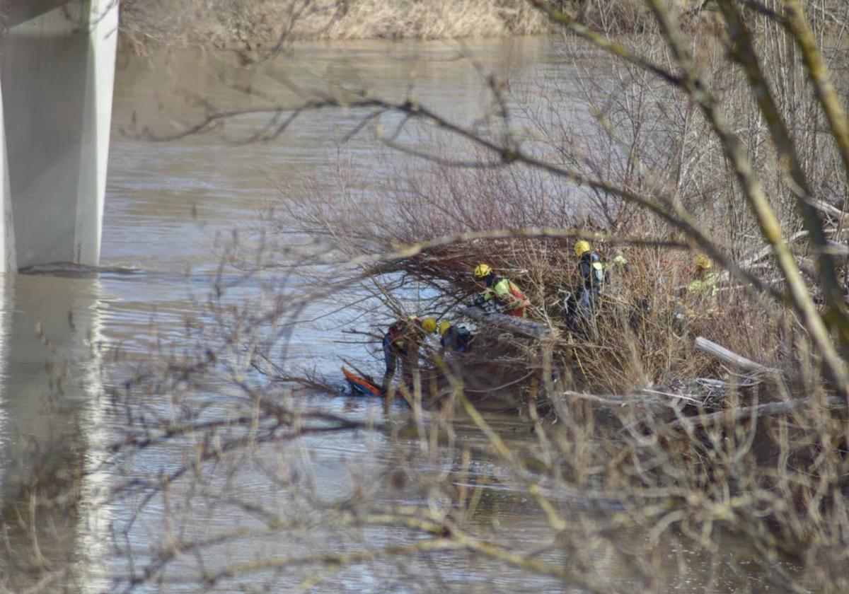 Recuperan en el río Ebro el cadáver de la mujer desaparecida el jueves en Logroño