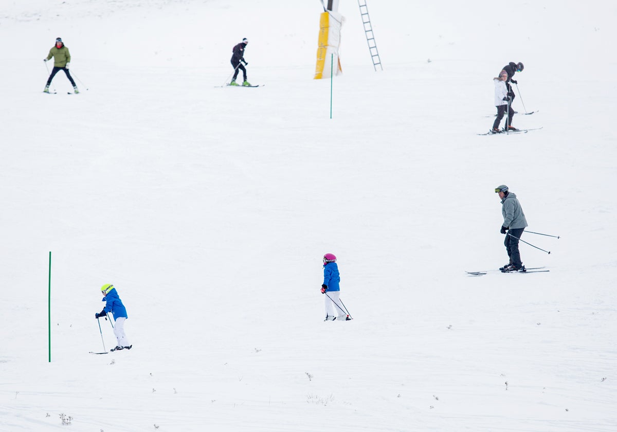 Valdezcaray sufre una de las peores campañas de los últimos años debido a la falta de nieve