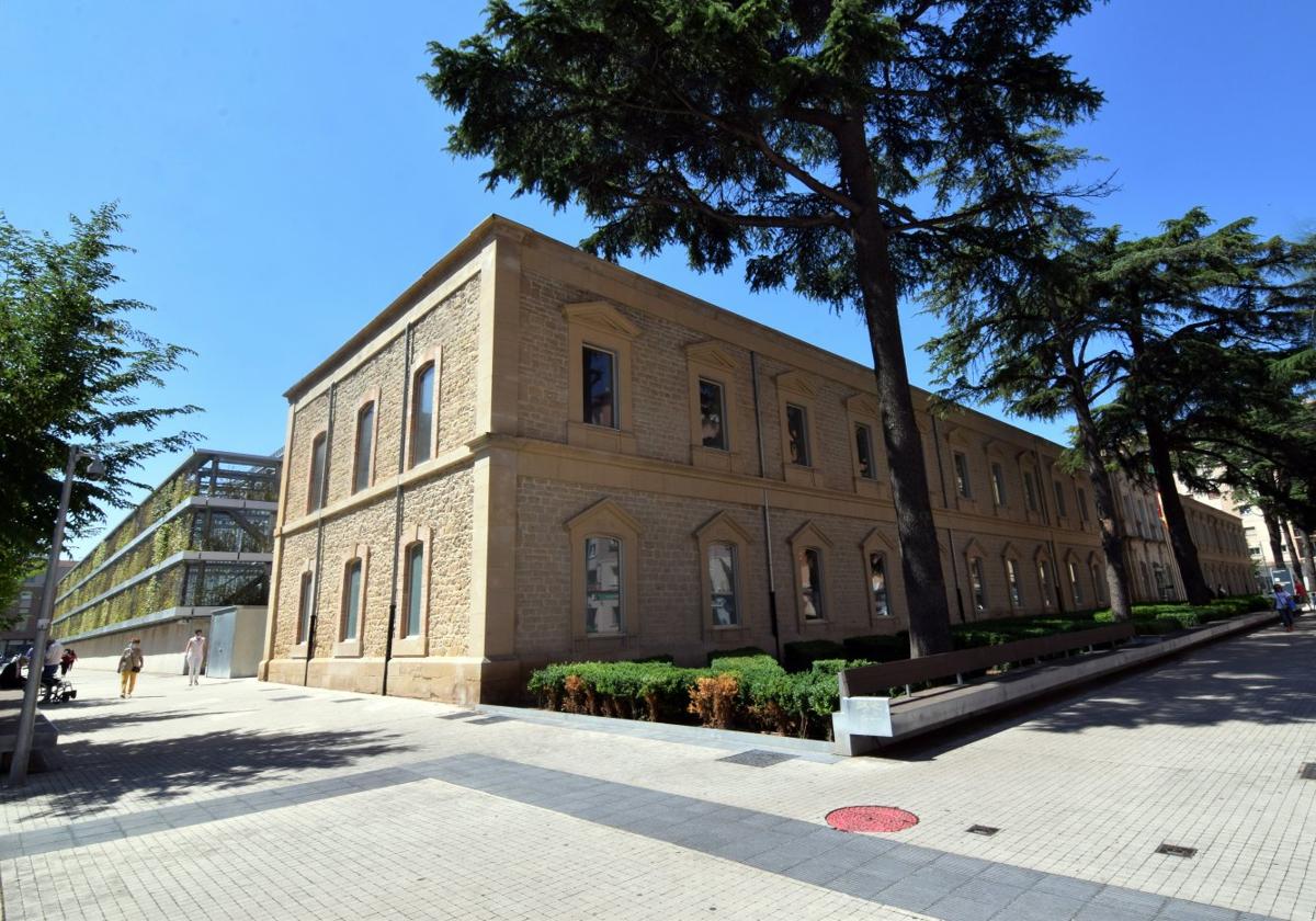 Palacio de Justicia, donde se encuentra la sede del Tribunal Superior de Justicia de La Rioja.