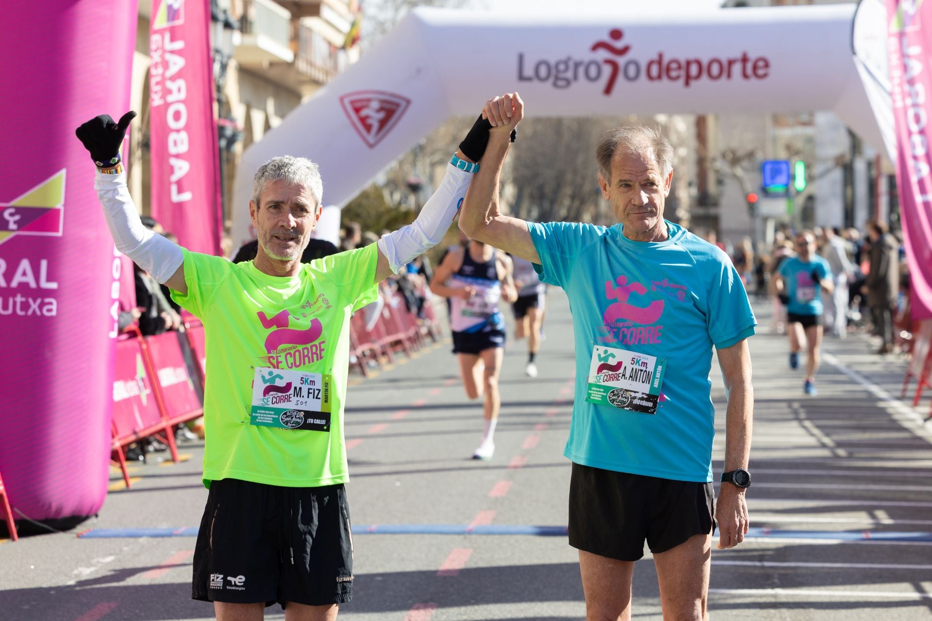 Las imágenes de En Logroño se corre