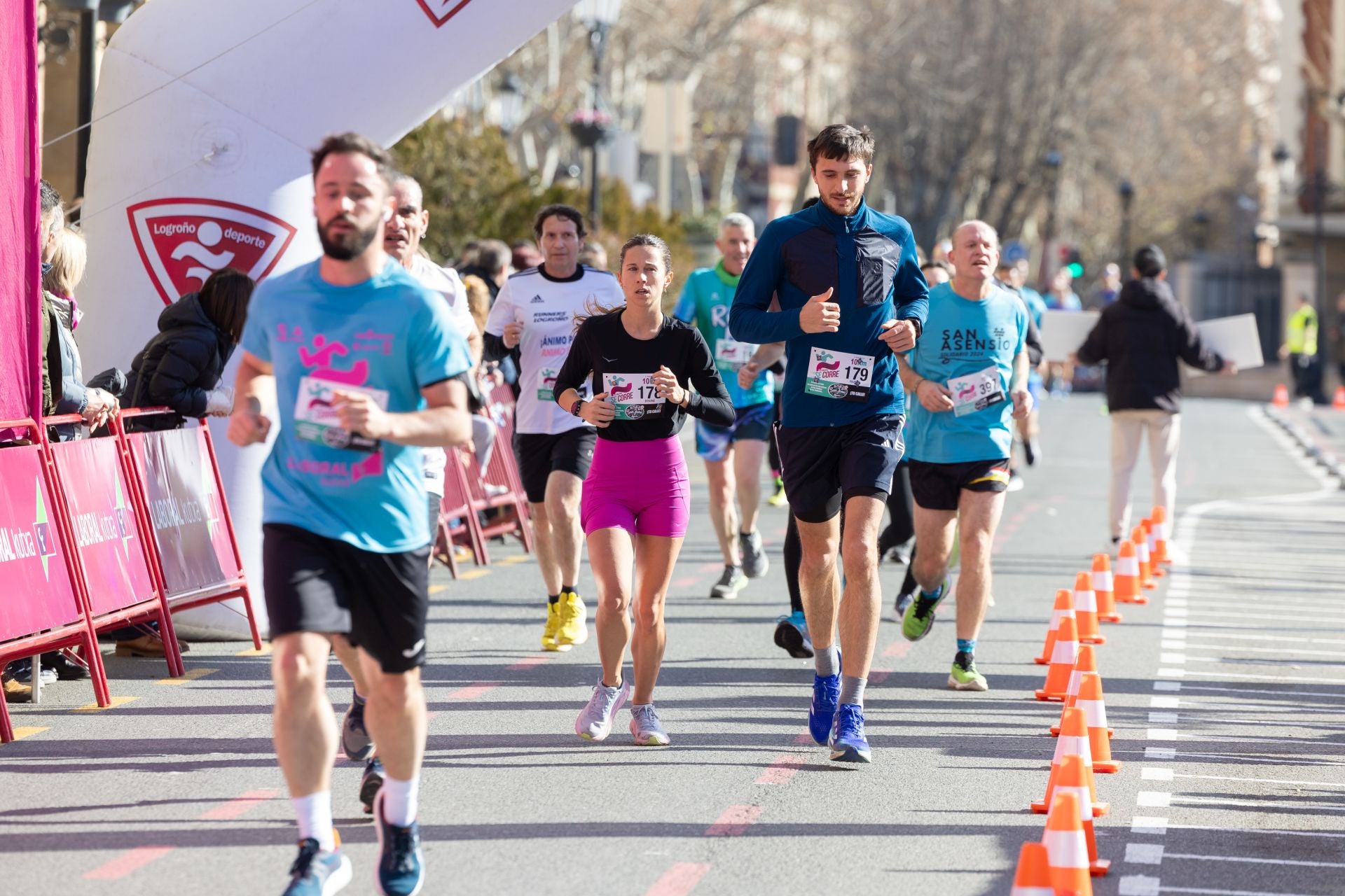 Las imágenes de En Logroño se corre