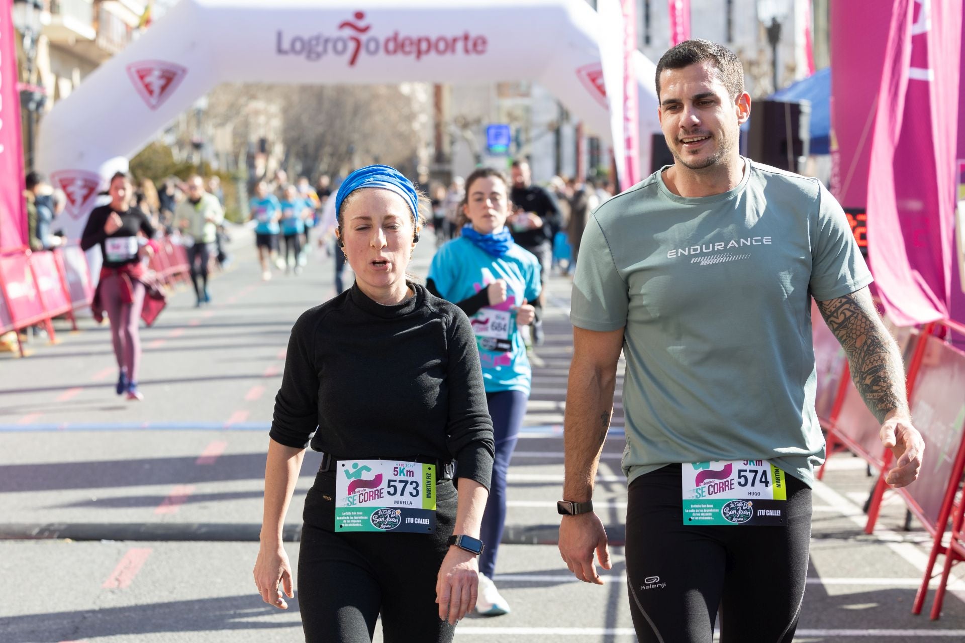 Las imágenes de En Logroño se corre