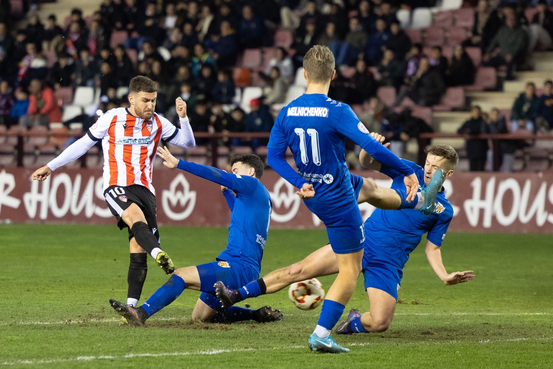 La goleada de la UD Logroñés, en imágenes