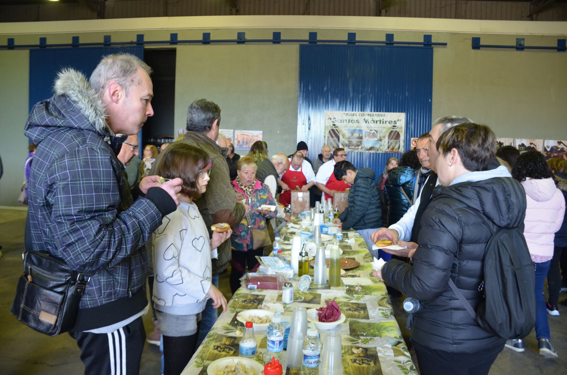 Fiesta de la pringada en el trujal de los santos mártires de Calahorra