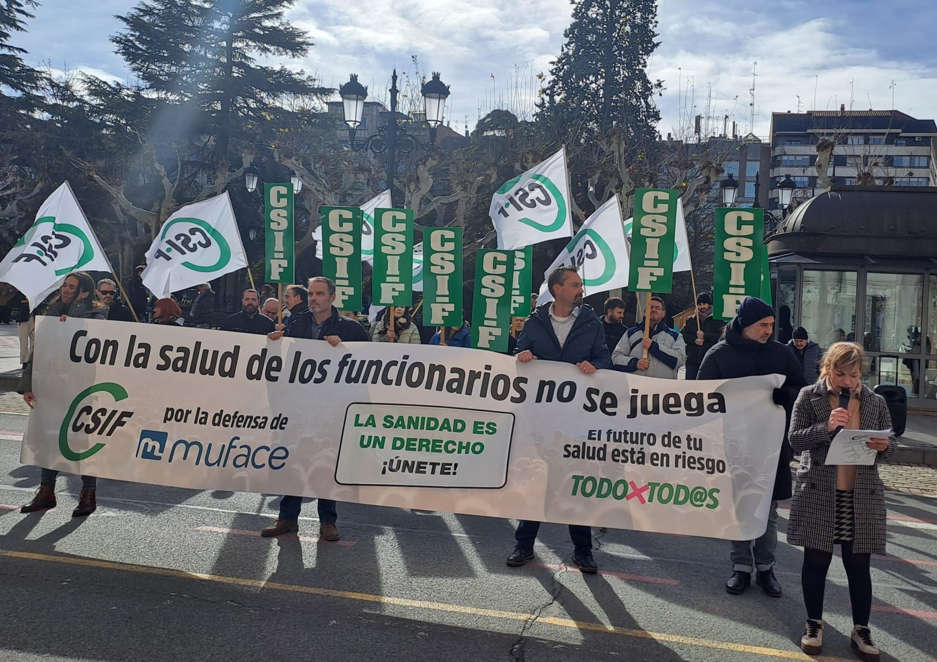 Concentración de CSIF en favor de Muface