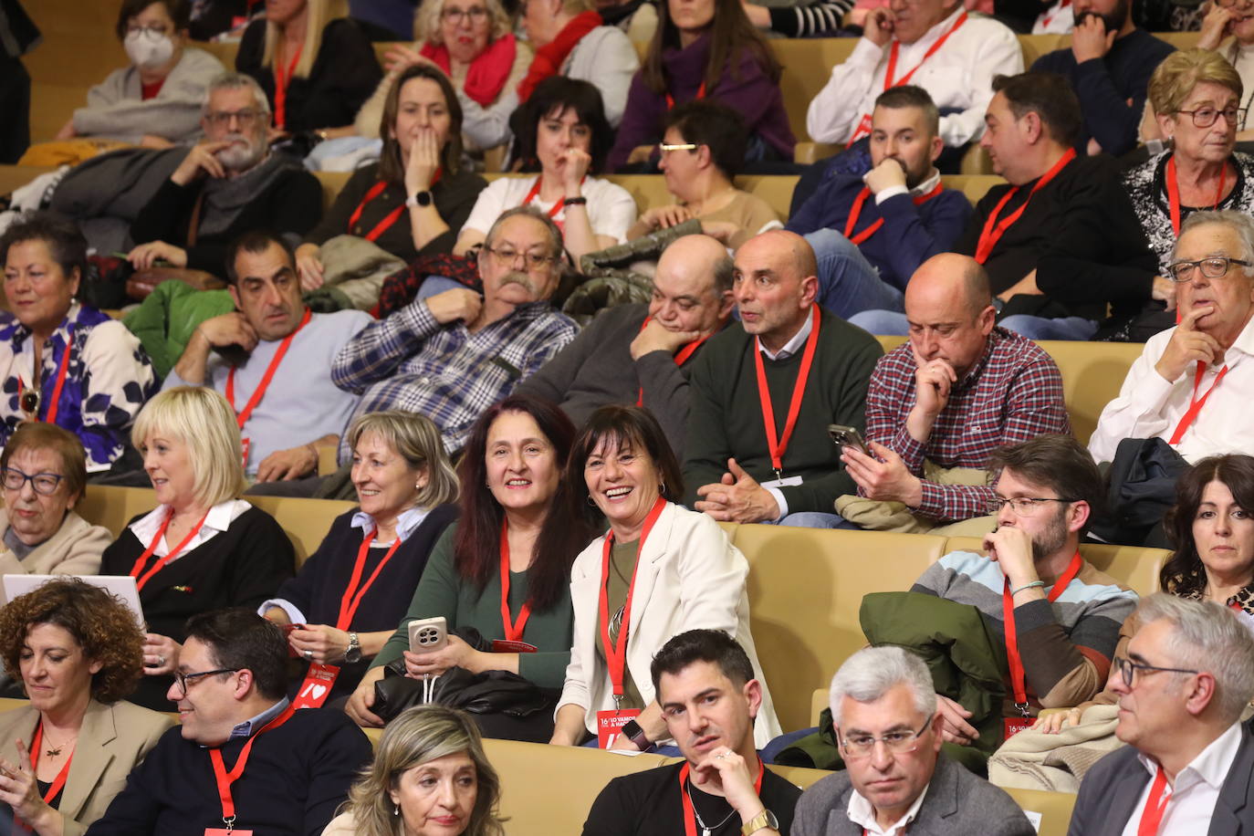 La intervención de Pedro Sánchez en el Congreso Regional del PSOE riojano, en imágenes