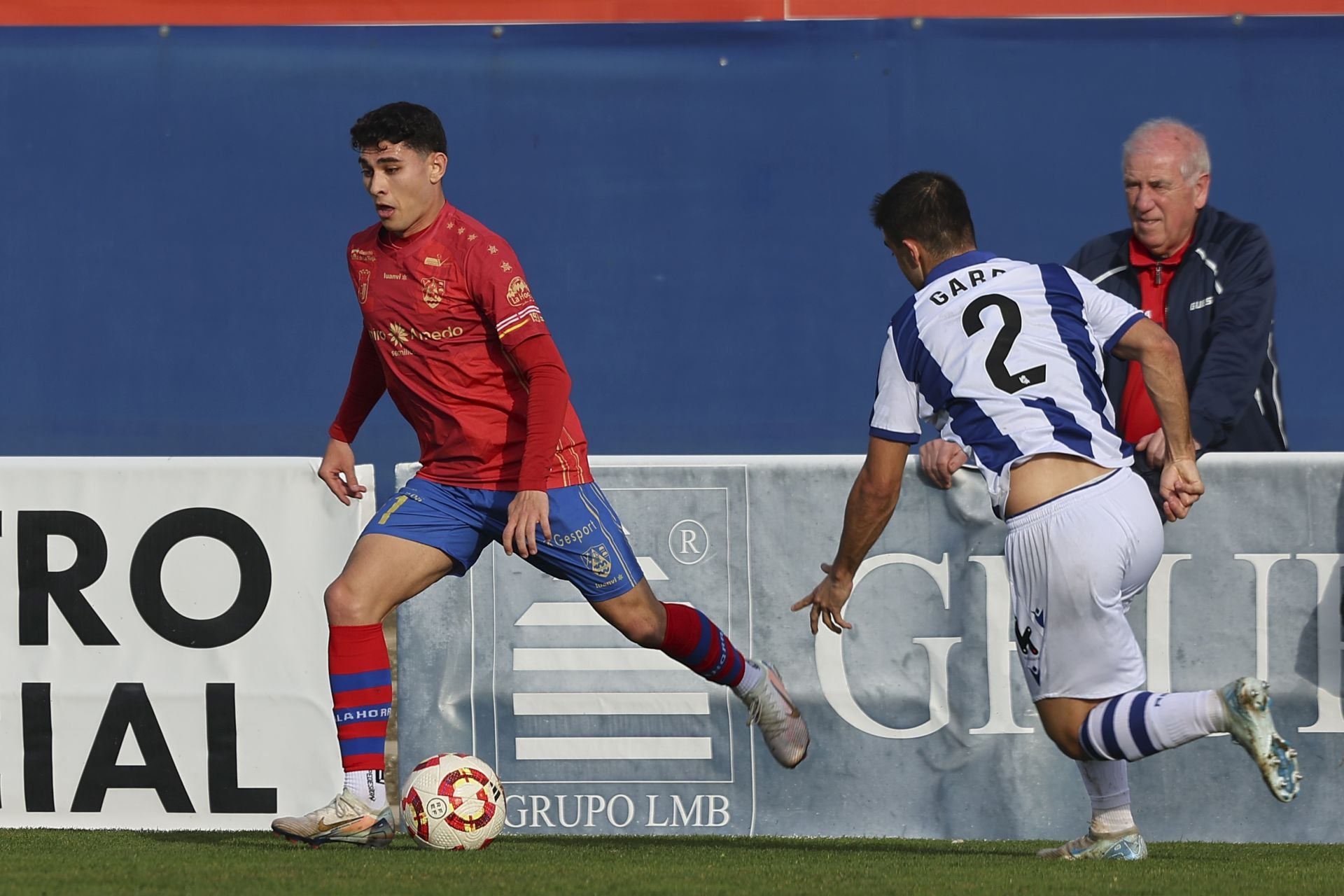 Las imágenes del Calahorra-Real Sociedad C