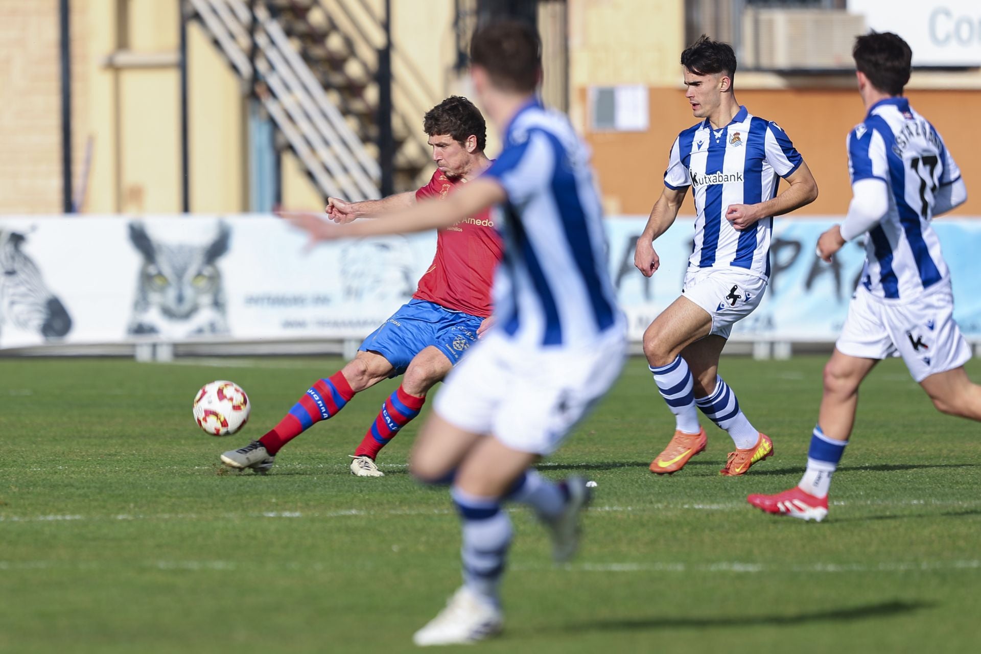 Las imágenes del Calahorra-Real Sociedad C