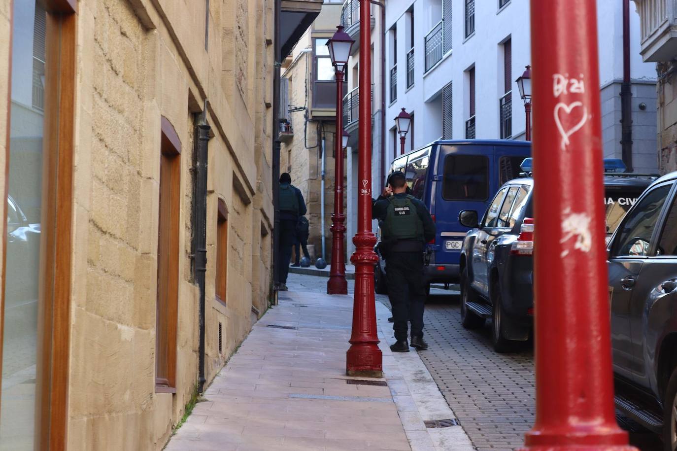 El amplio operativo del GAR en Haro, en imágenes