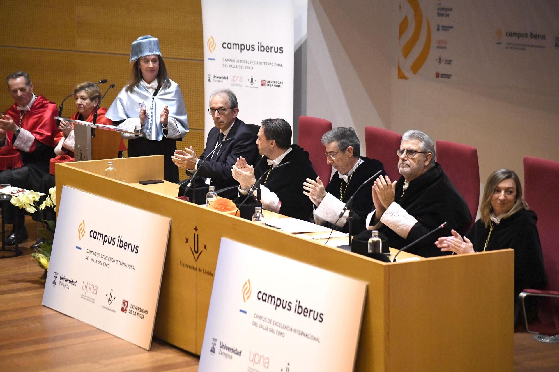 Juan Manuel Santos, investido primer doctor &#039;honoris causa&#039; conjunto de Campus Iberus