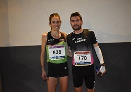 Maitane Melero y Nacho García, ganadores de la nocturna.