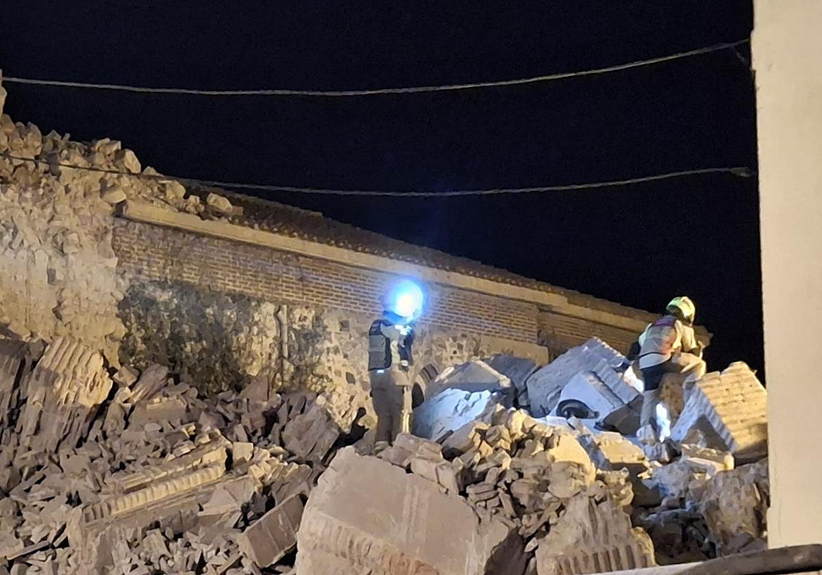 Viguera lamenta la caída de la torre de su iglesia