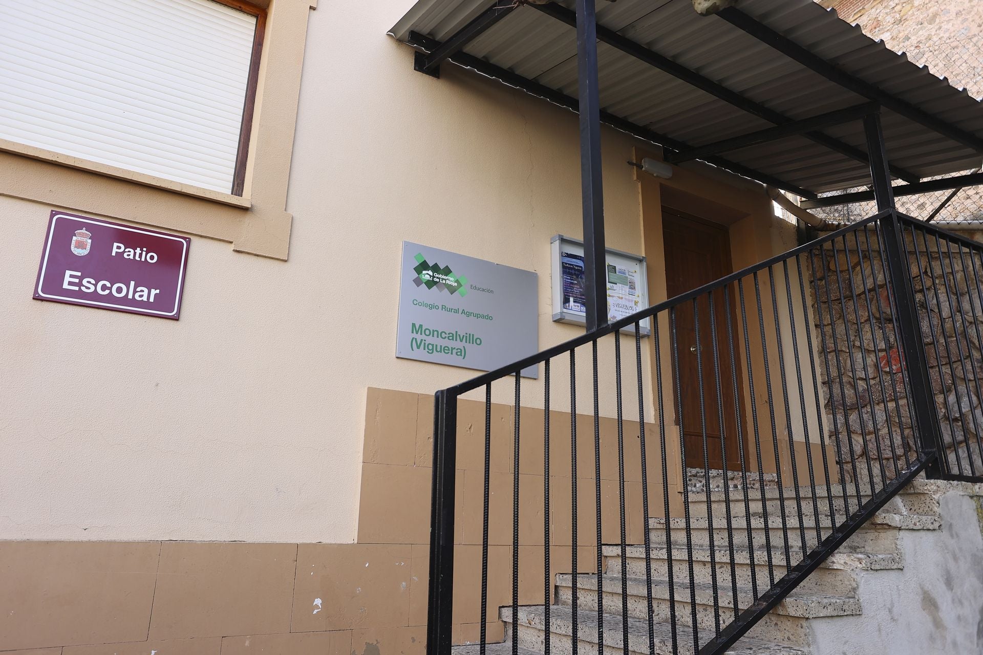 Las imágenes de Viguera en el día después del derrumbe