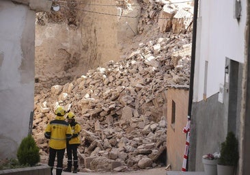 La Diócesis y el Gobierno riojano plantean reconstruir la torre de la iglesia de Viguera