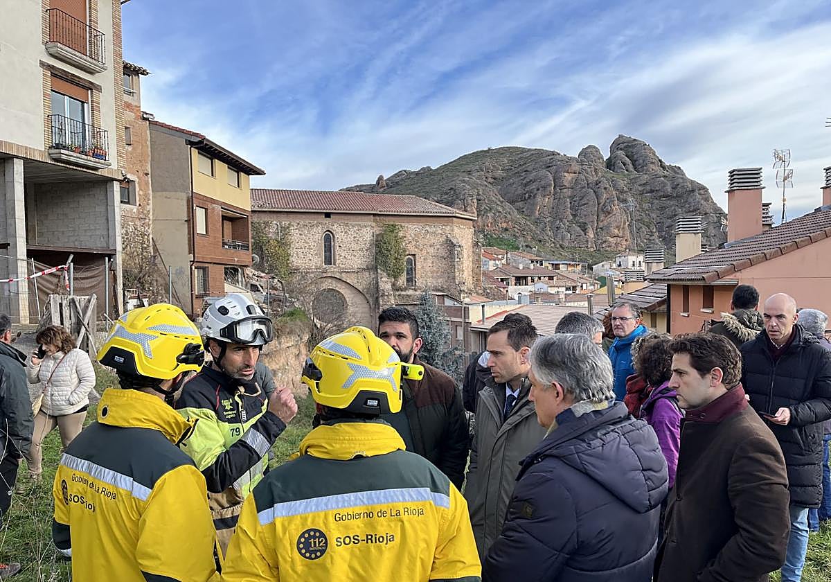 El Gobierno de La Rioja activa el nivel 1 del Plan de Protección Civil para garantizar la seguridad de los vecinos de la zona