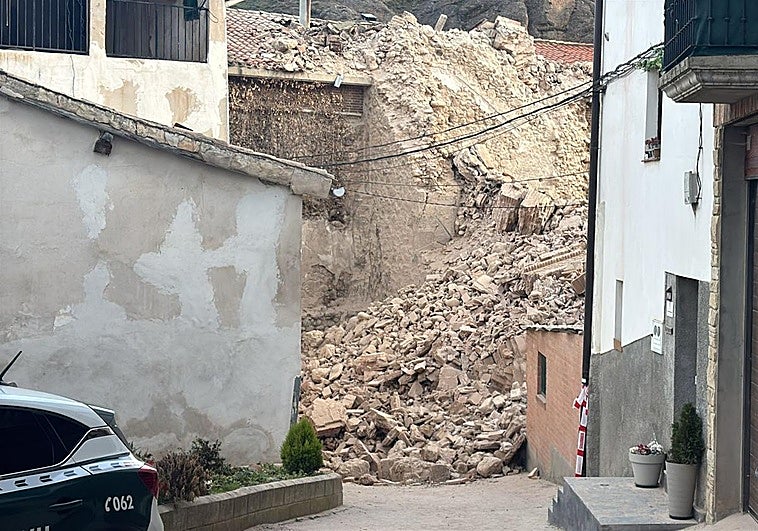 Así despierta Viguera tras el derrumbe